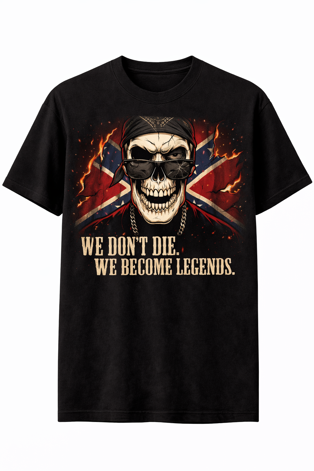 We Don't Die - We Become Legend Sinister - Tshirt
