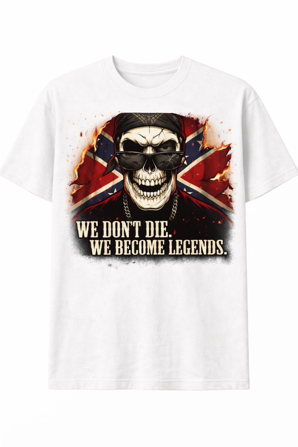 We Don't Die - We Become Legend Sinister - Tshirt
