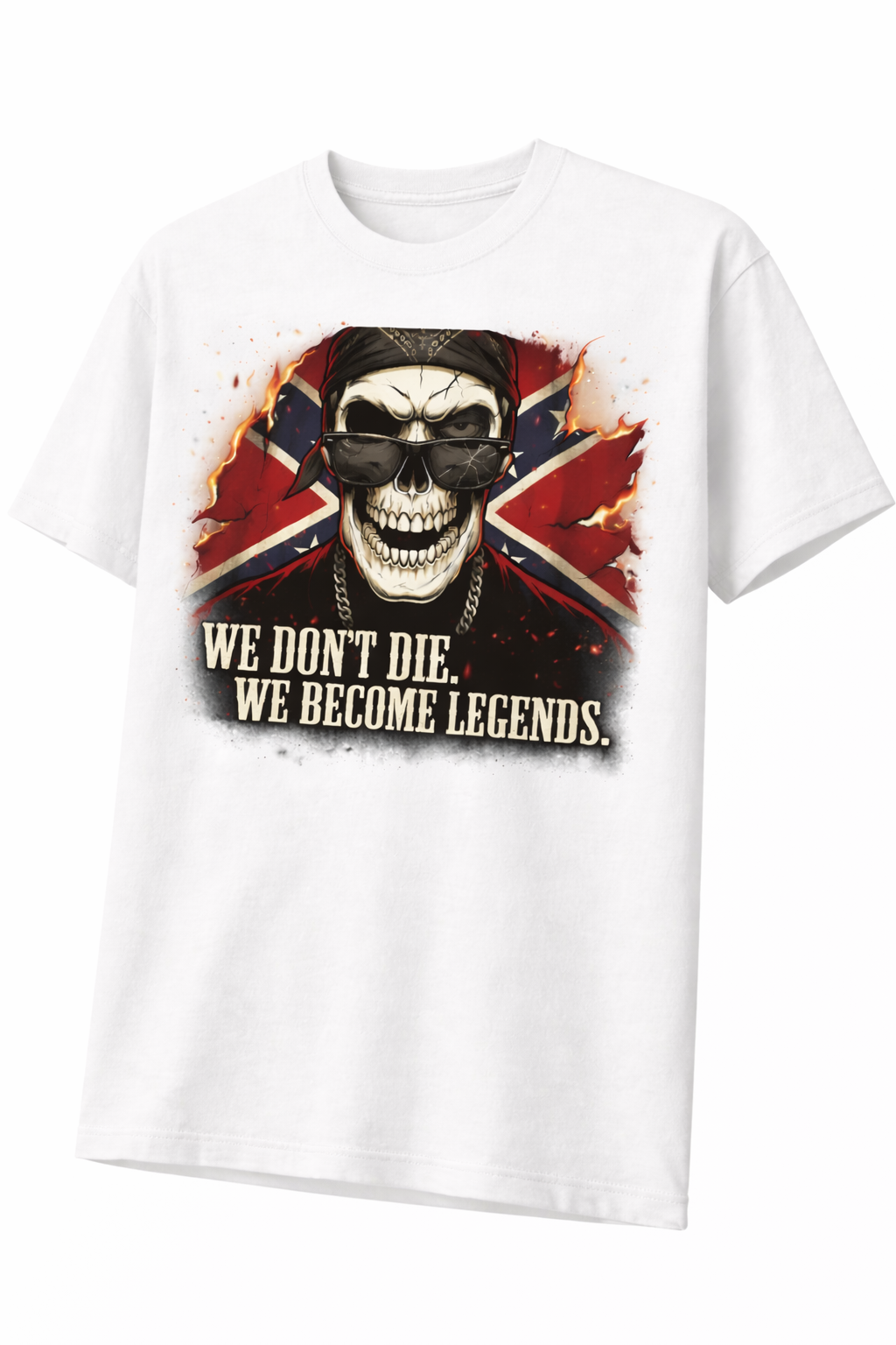 We Don't Die - We Become Legend Sinister - Tshirt